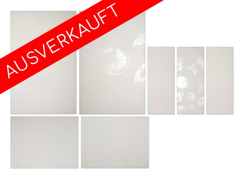 <p>Klin-Tec® Matte weiß-transparent + Gittermatte</p><p style="color:red;font-size:0.8em;">AUSVERKAUFT</p>