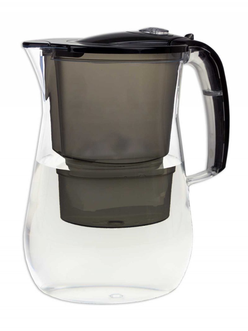 Klin-Tec® TRITAN Wasserfilter Kanne - schwarz – Bild 2