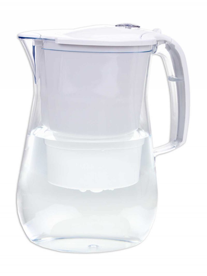 Klin-Tec® TRITAN Wasserfilter Kanne - weiß – Bild 2